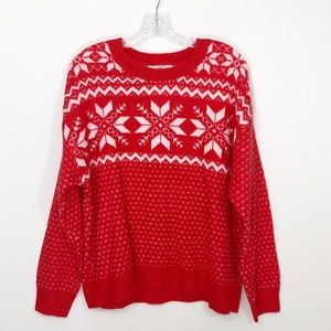 H&M Christmas Long Sleeve Shirt || NWOT || M ||